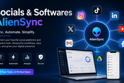 socials and softwares AlienSync