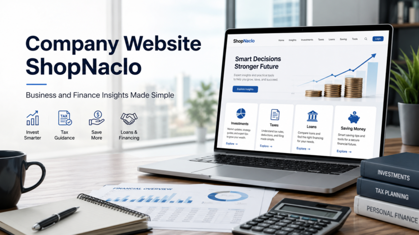 Company Website ShopNaclo