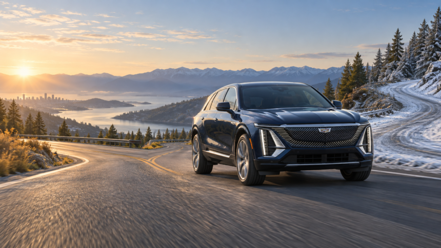 Do the driving modes in cadillac lyriq offer different ranges or battery usages?