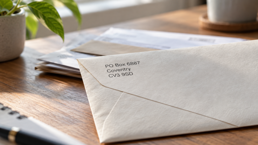 PO Box 6887 Coventry