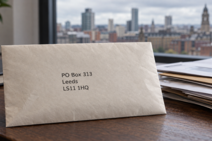 PO Box 313 Leeds LS11 1HQ