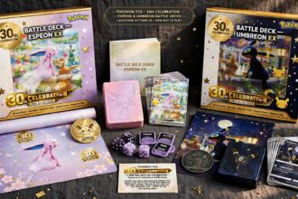 Espeon and Umbreon battle decks give Pokémon TCG players a new way into 30th Celebration
